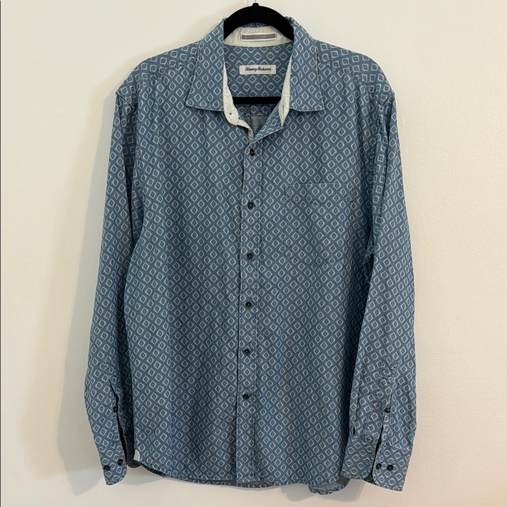 Tommy Bahama Blue Men's Shirt